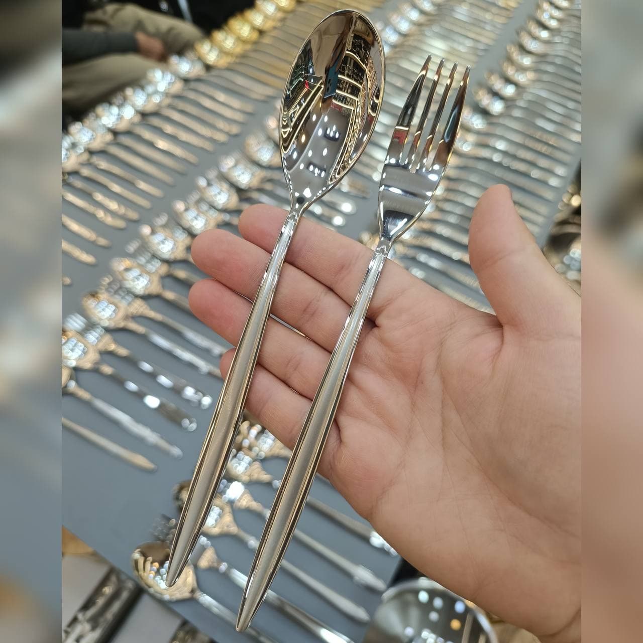 سرویس قاشق چنگال یونیک اصل آلمان 24 نفره 120 پارچه 06 — تصویر ۸