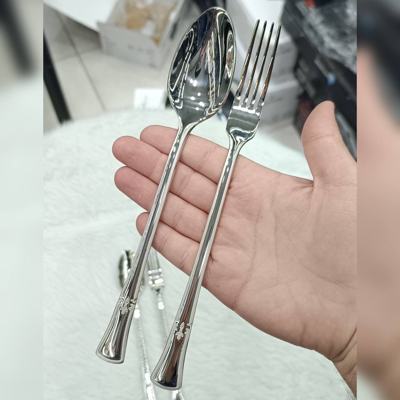 سرویس قاشق چنگال وارندورف 175 پارچه 36 نفره تمام نقره ای-Warendorf — تصویر ۴