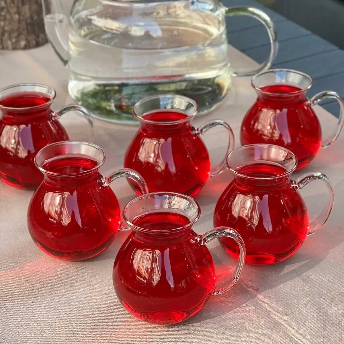 ست فنجان چایخوری پیرکس 6 نفره ‏şahin