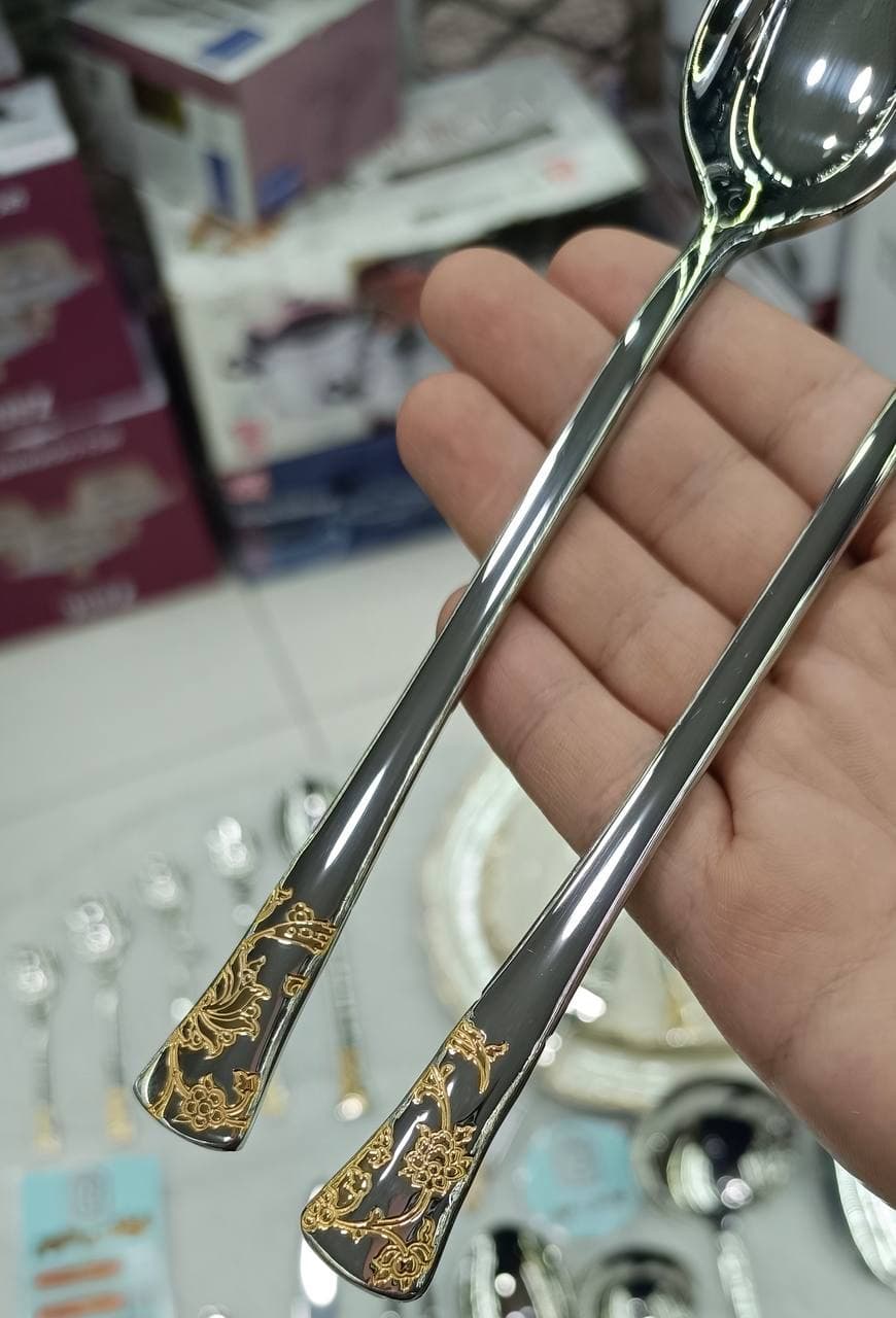 سرویس قاشق چنگال وارندورف 36 نفره 175 پارچه 147G — تصویر ۶