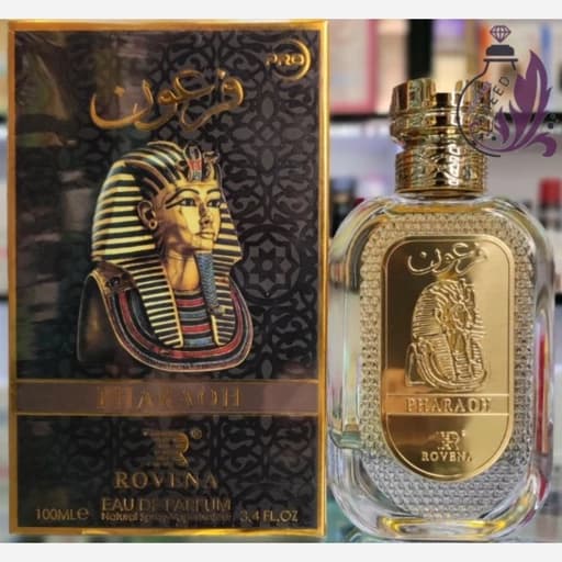 عطر ادکلن فرعون جدید مردانه زرد برند روونا — تصویر ۲