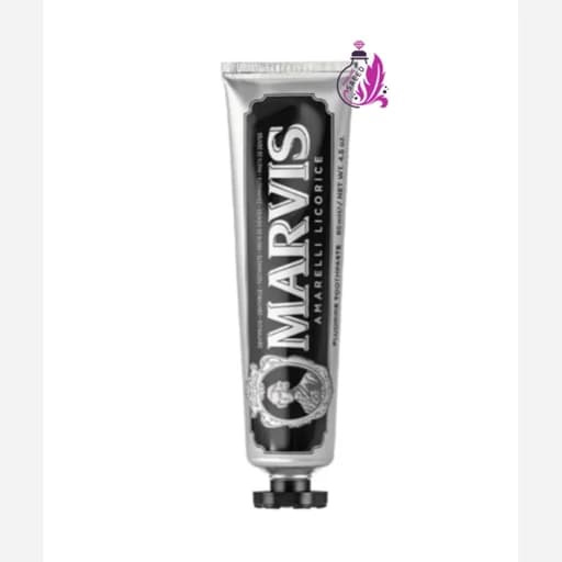 خمیر دندان مارویس مدل Amarelli Licorice حجم 85 میلی لیتر