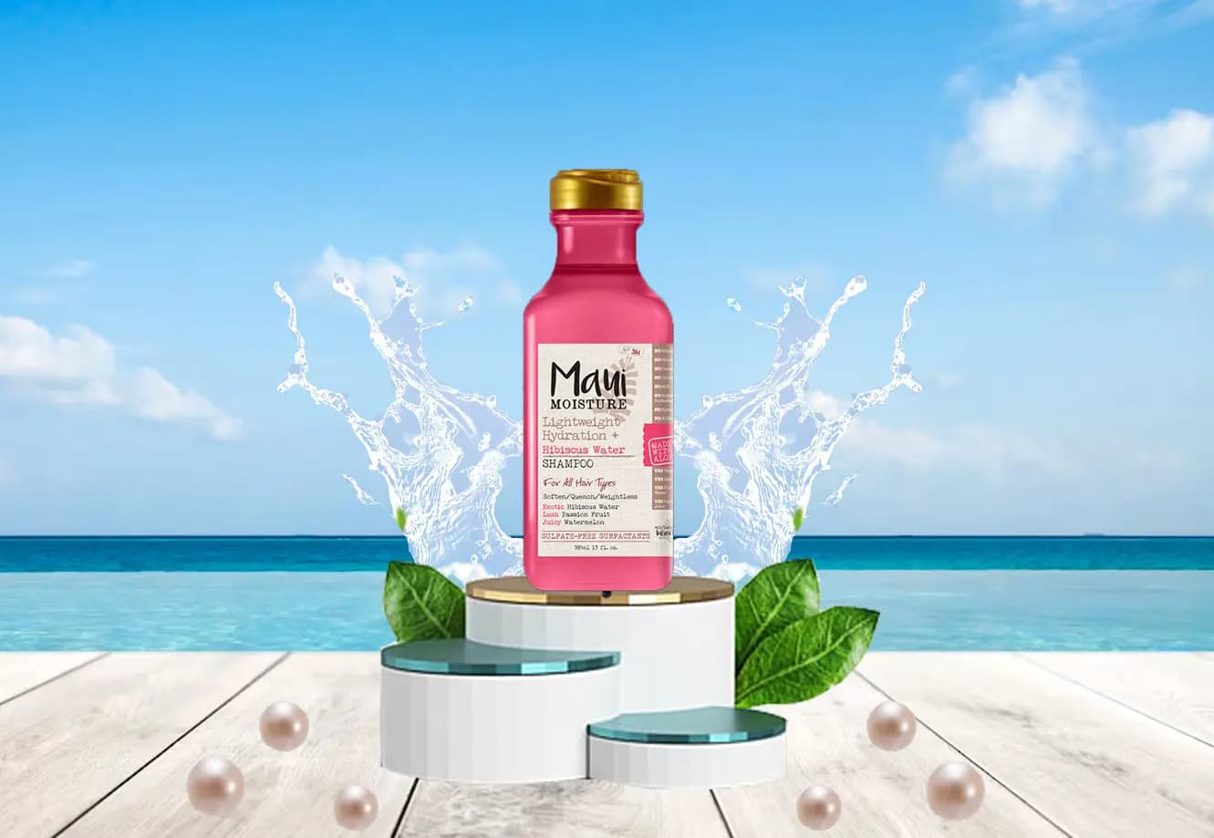 شامپو ماوی مدل Hibiscus Water حجم 385 میل — تصویر ۲