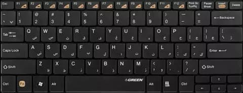 کیبورد بی سیم Green مدل GK102W