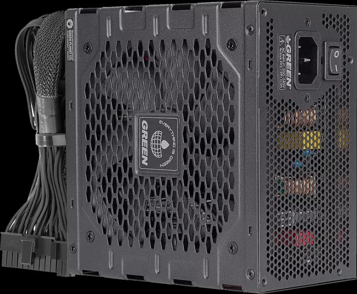 پاور 800 وات Green مدل Gaming GP800A-GED V3.1 80Plus Bronze — تصویر ۵