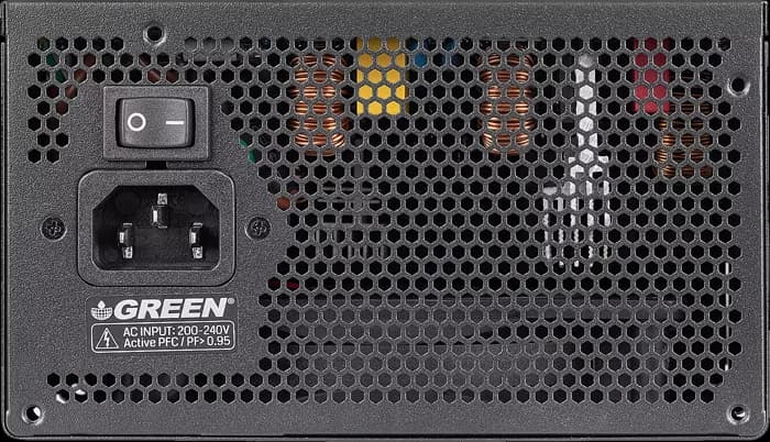 پاور 800 وات Green مدل Gaming GP800A-GED V3.1 80Plus Bronze — تصویر ۶