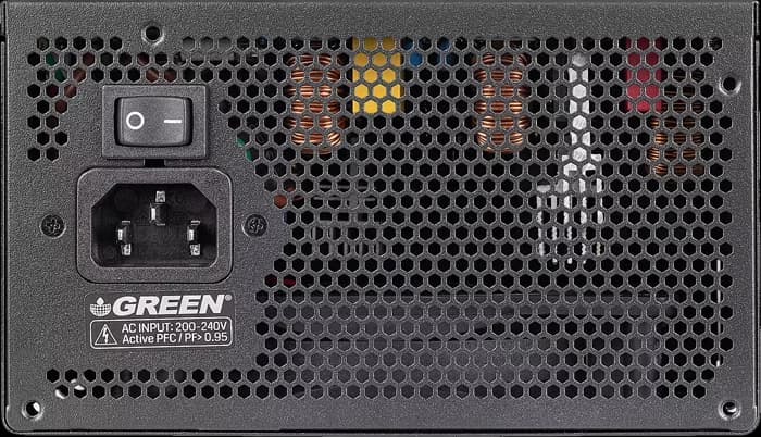 پاور 600 وات Green مدل Gaming GP600A-GED V3.1 80Plus Bronze — تصویر ۴