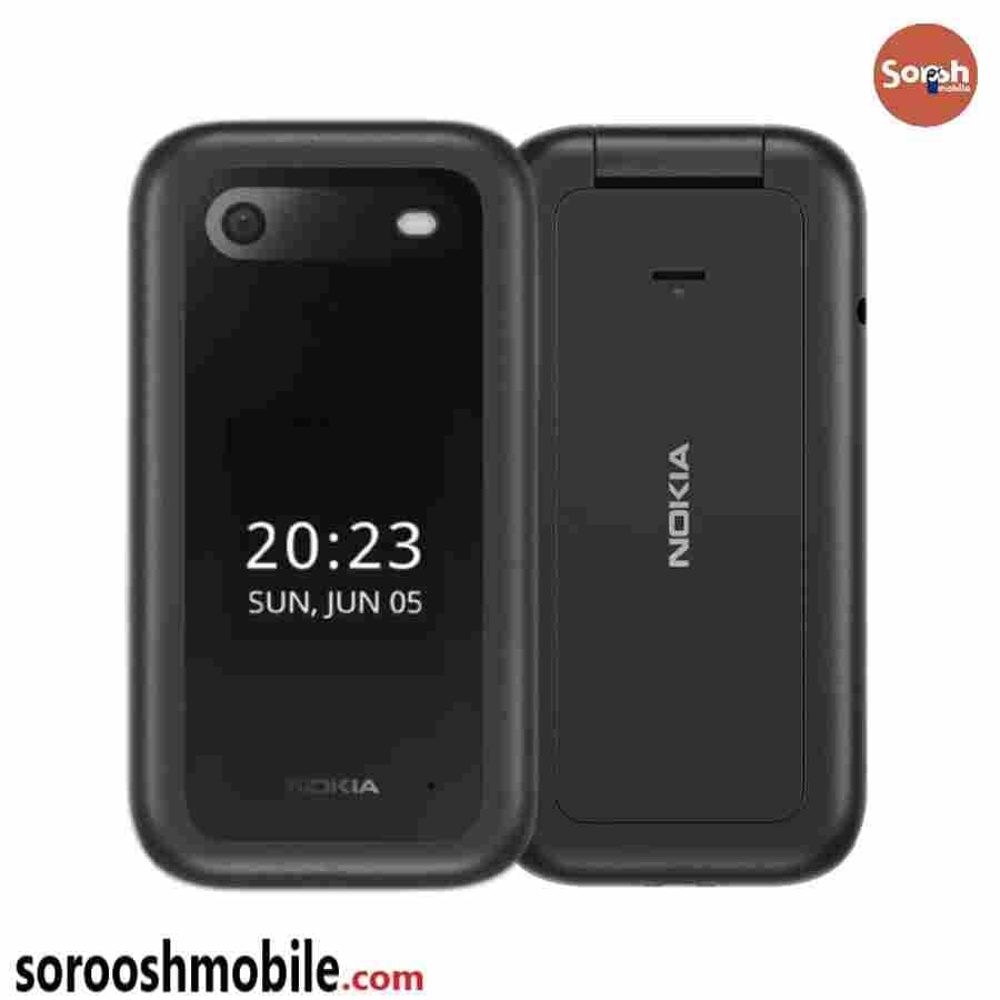 گوشی نوکیا تاشو FLIP 2660 | موبایل درب دار با دو صفحه نمایش High Copy Nokia — تصویر ۲