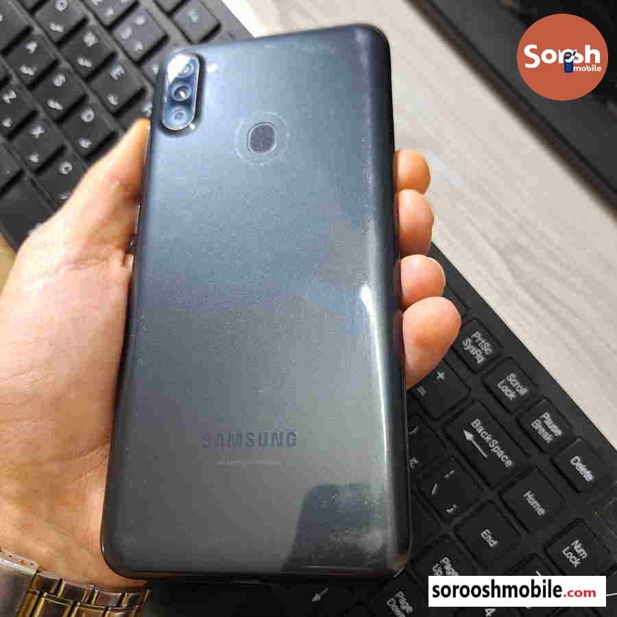 گوشی موبایل سامسونگ a11 رم 3 گیگابایت استوک تمیز رنگ مشکی — تصویر ۷