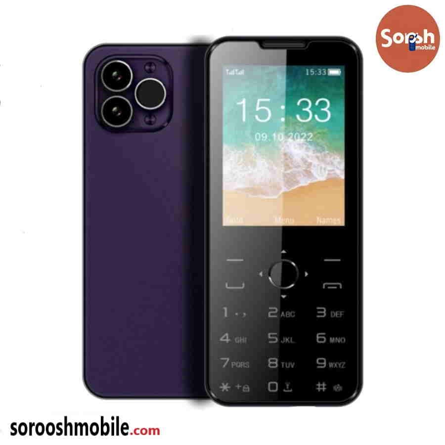 گوشی موبایل کلیدی ساده طرح اپل MAX 9 | موبایل MAXFONE max 9 — تصویر ۳