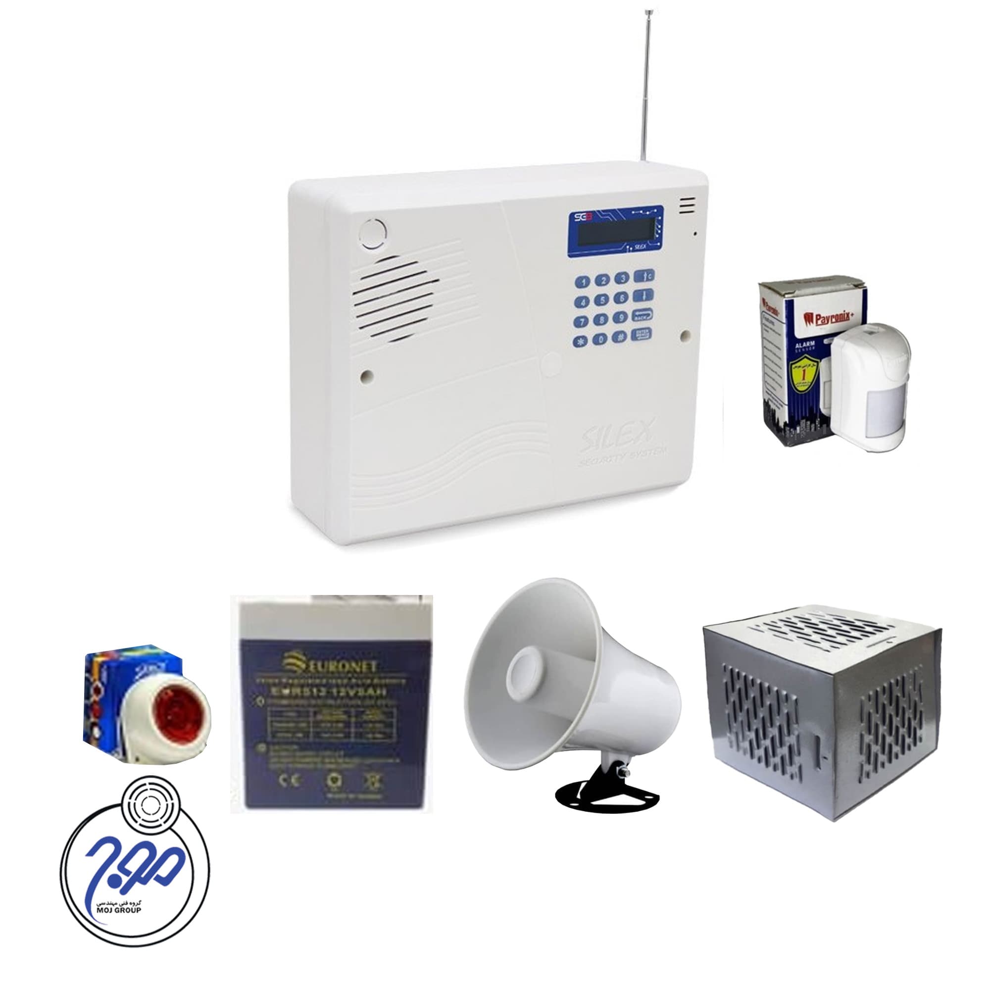 پکیج دزدگیر سایلکس SG8+s — تصویر ۲