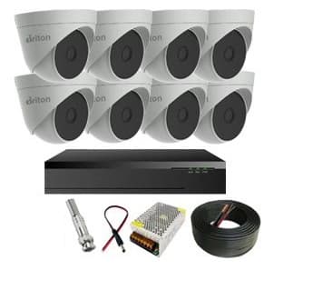 پکیج 8 عددی دوربین مداربسته برایتون مدل UVC232T43P2-M — تصویر ۳
