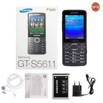 گوشی سامسونگ S5611 موبایل ساده با بدنه فلزی — تصویر ۶