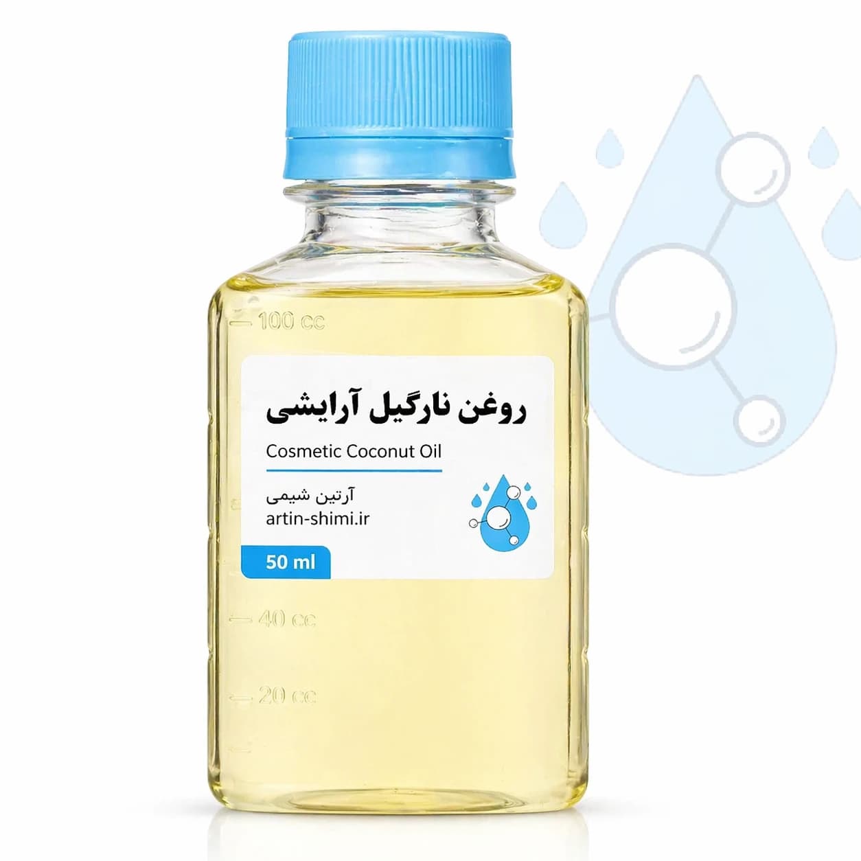 روغن نارگیل آرایشی (50 میل) — تصویر ۲