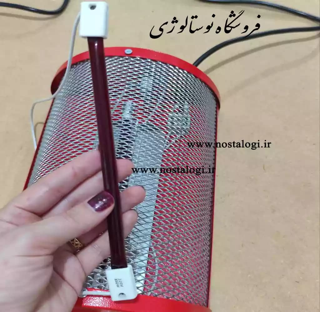 بخاری لامپی مادون قرمز (مدل مدادی)