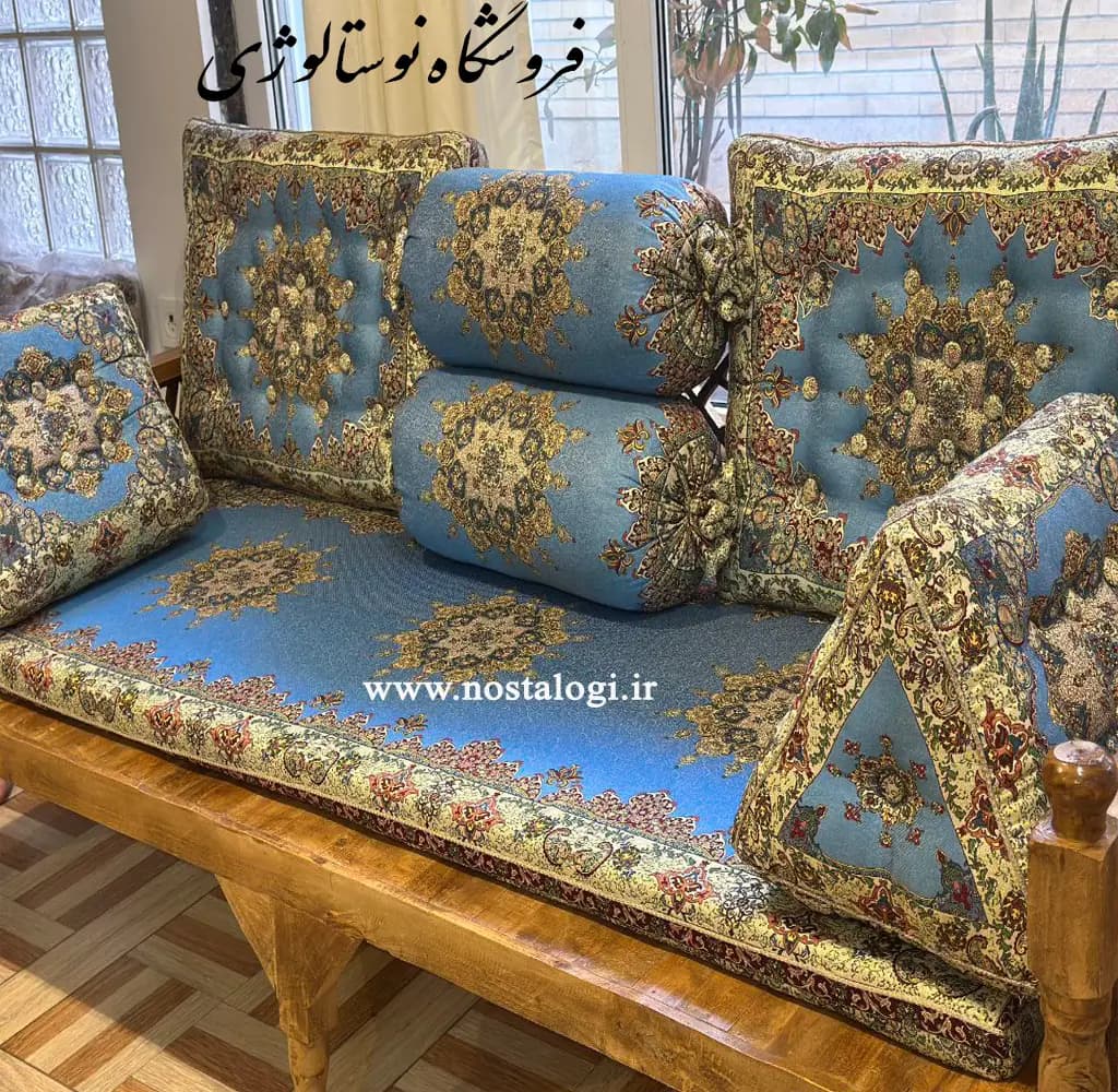 شاه نشین طرح ونوس رنگ آبی