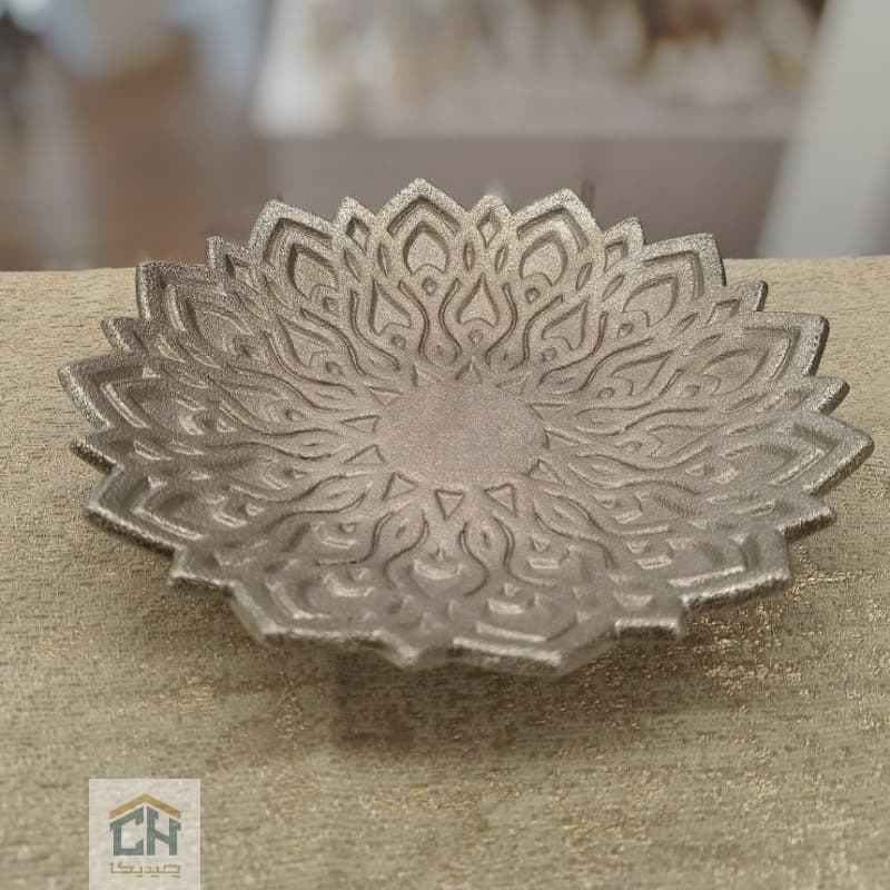 کاسه آلومینیومی نقره ای طرح مهان مدل 3222047 — تصویر ۲