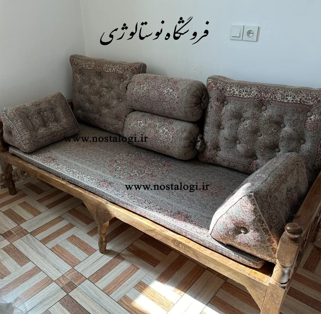 شاهنشین طرح اطلس رنگ کرم