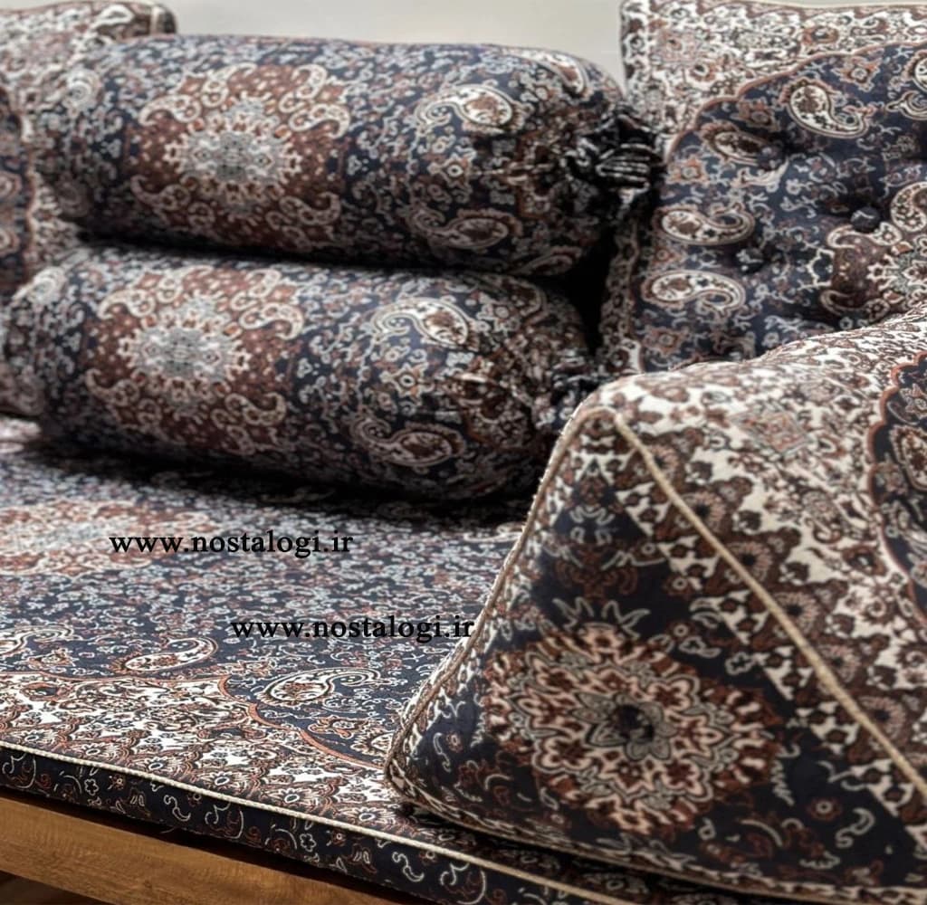 شاه نشین طرح جیران رنگ سرمه ای — تصویر ۲