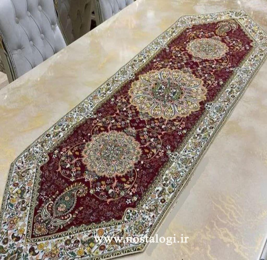 ست 5 تکه رومیزی طرح افشار زرشکی — تصویر ۷