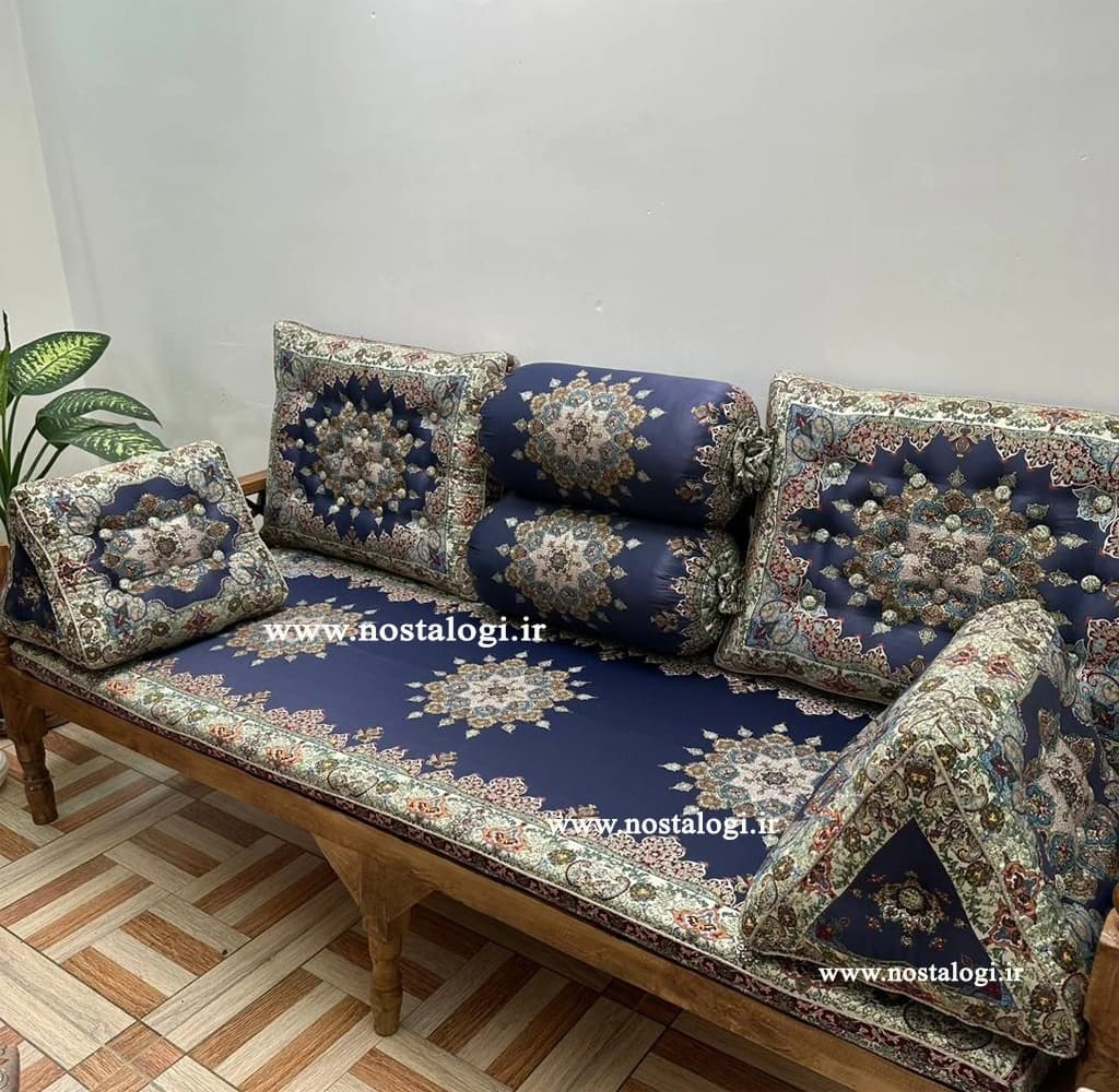 شاه نشین ابریشمی طرح ونوس در رنگبندی متنوع