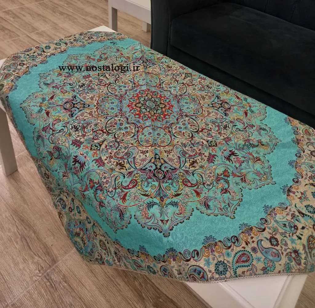 رومیزی ترمه طرح اردیبهشت 7 — تصویر ۱۰