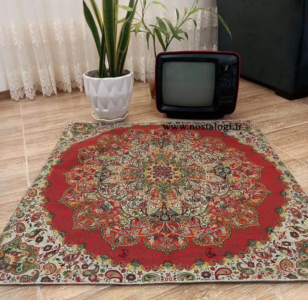 رومیزی ترمه طرح اردیبهشت 7 — تصویر ۷