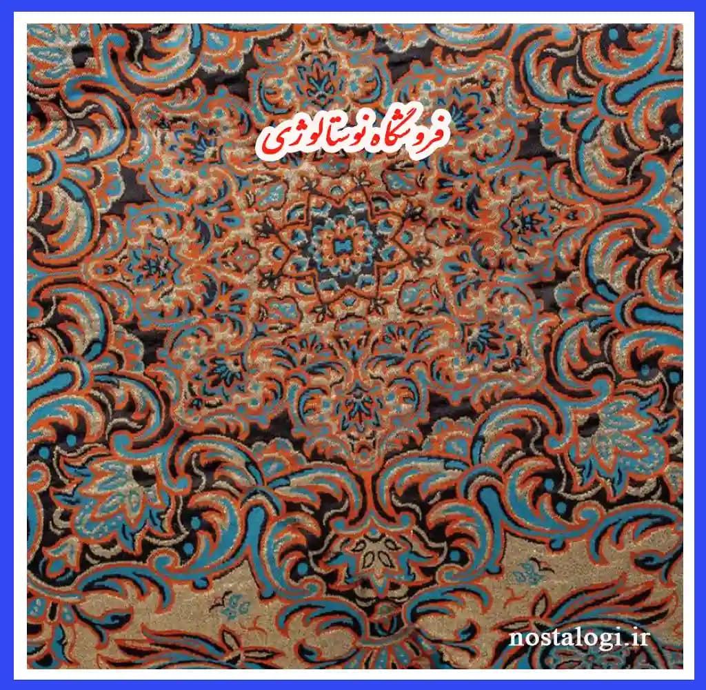 لحاف کرسی طرح شاهسوند رنگ کرم — تصویر ۷