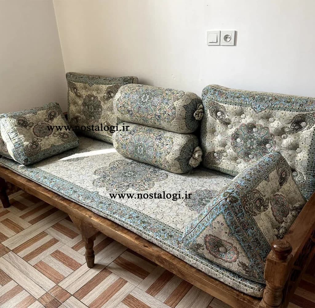 شاه نشین طرح افشار رنگ نقره ای — تصویر ۹