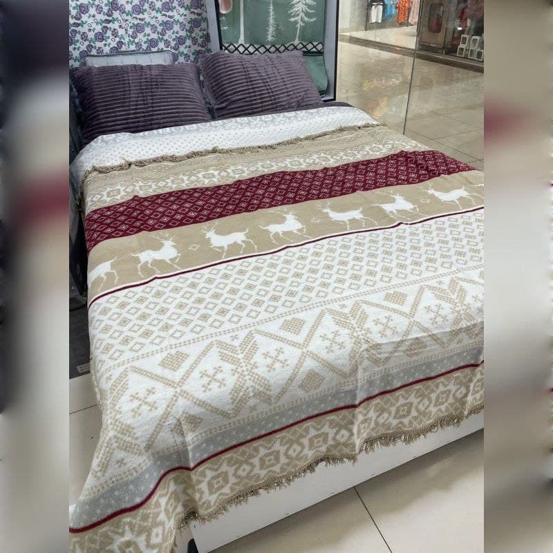 پتو یکنفره پنبه ای ترکیه برند AKSU