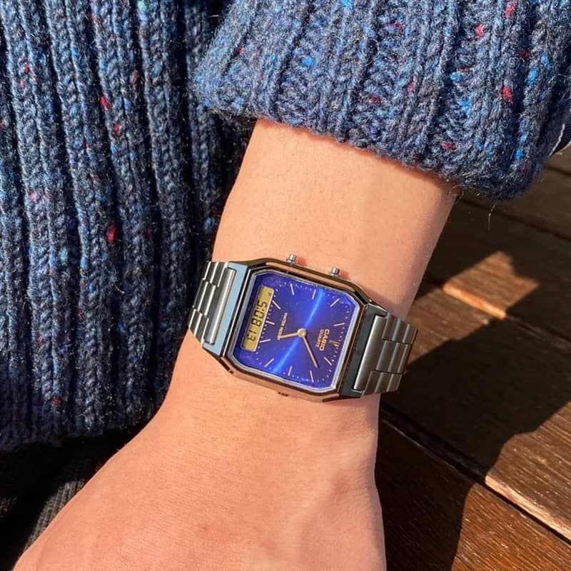 ساعت مچی کاسیو (CASIO) جنرال مدل AQ-230GG-2AD — تصویر ۸