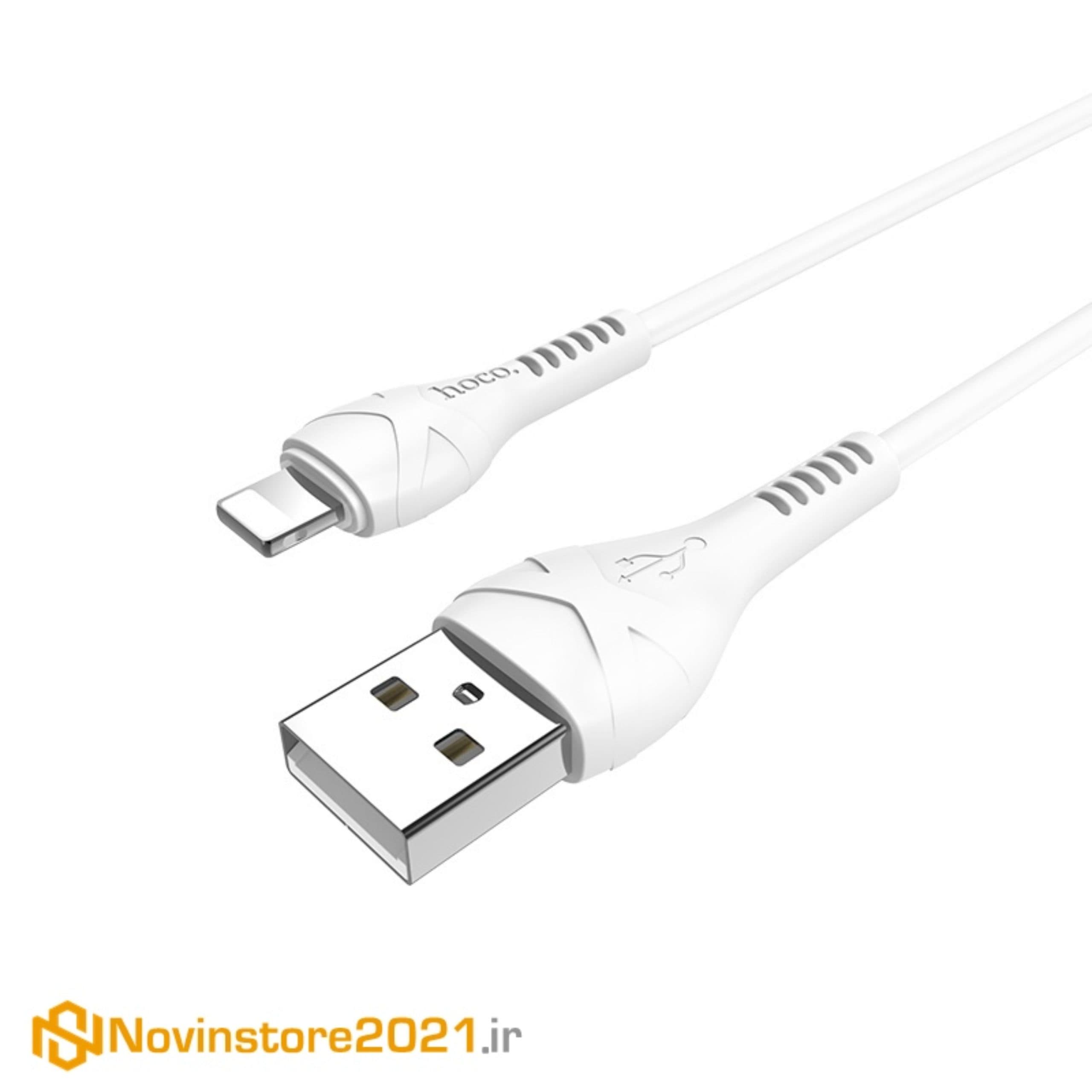 کابل شارژ ایفون هوکو مدل X37 طول 1 متر
