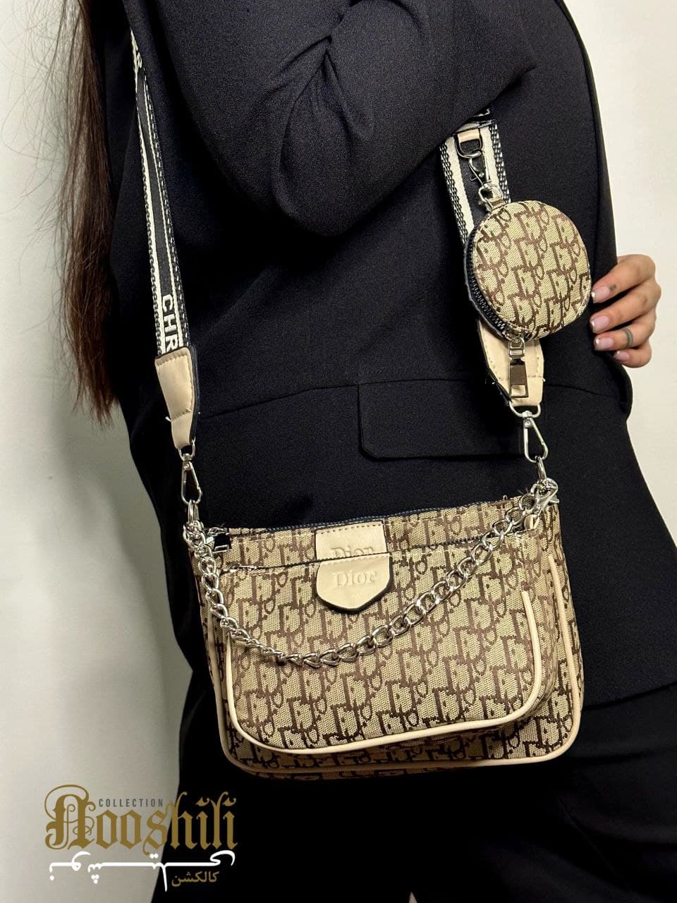 DIOR کیف دیور دو تیکه