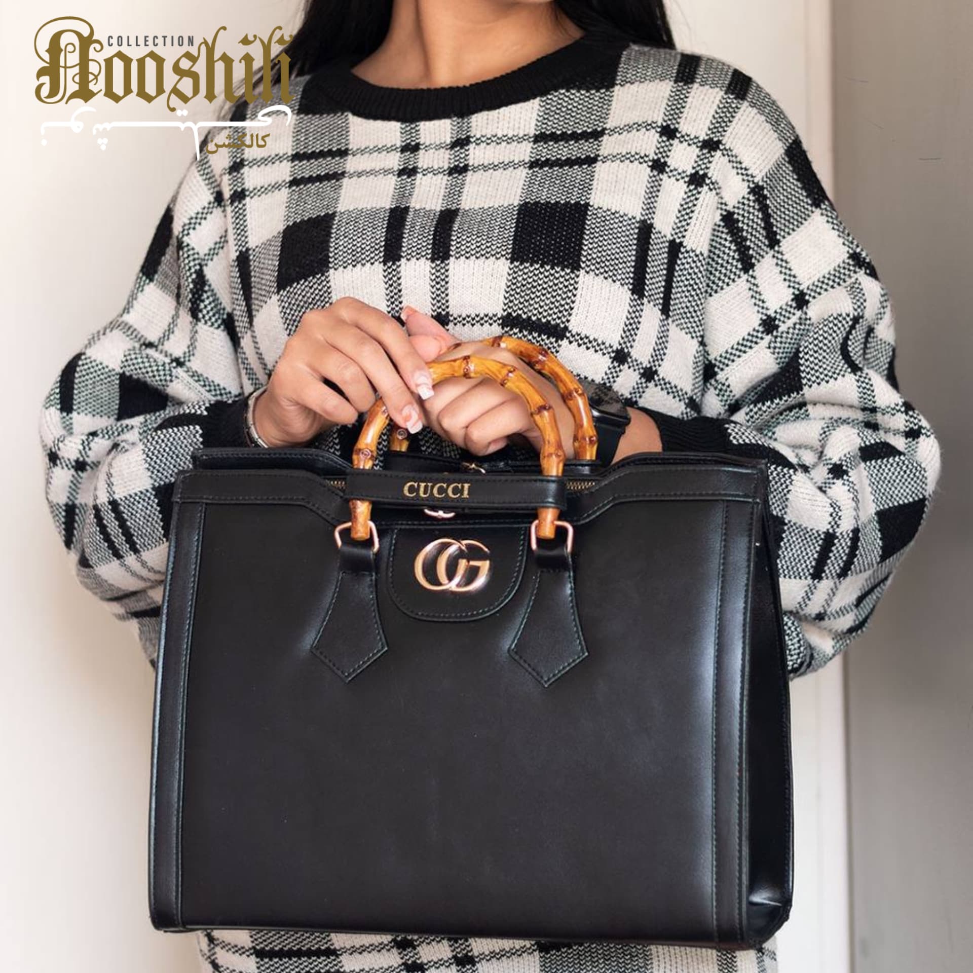 GUCCI دسته چوبی