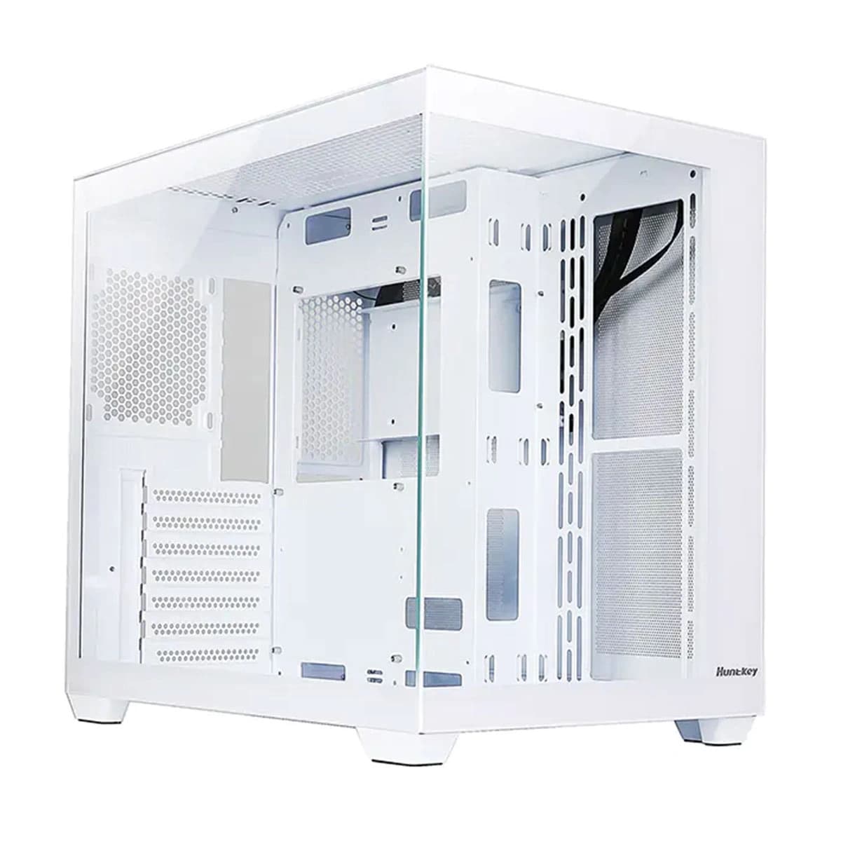 کیس کامپیوتر HUNTKEY S980 PLUS White — تصویر ۳