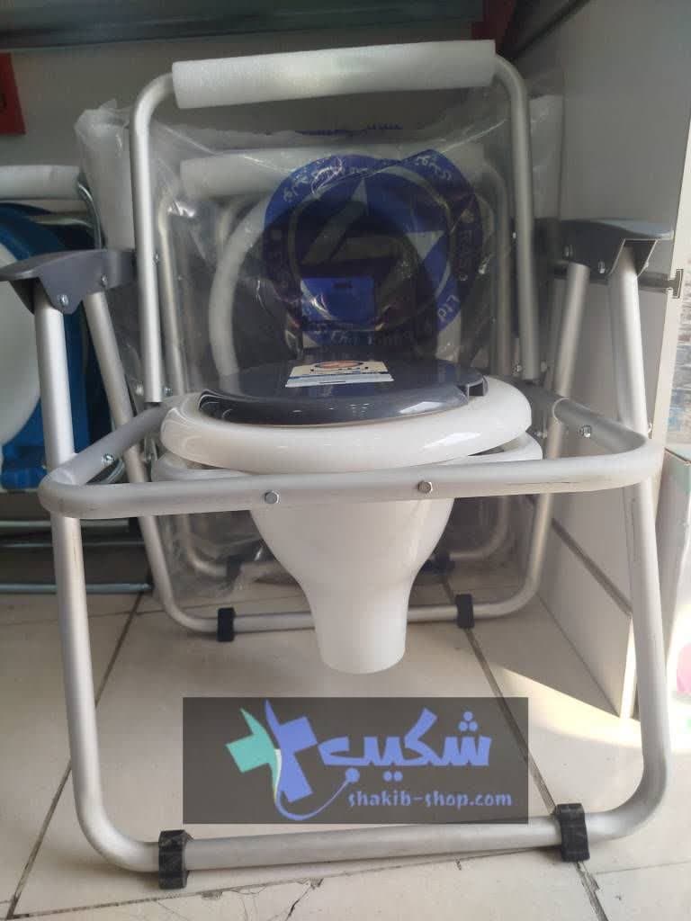 توالت فرنگی آلومینیومی تاشو رسا — تصویر ۳