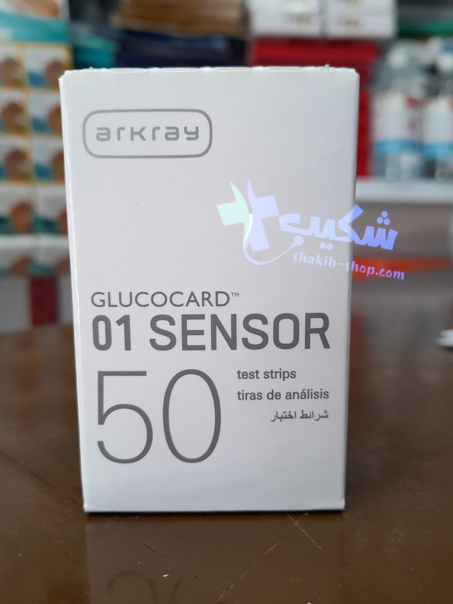 نوار تست قند خون آرکری 01 تاریخ انقضا: 2026/02/28 مدل01_Glucocard