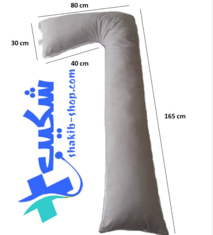 بالش بارداری طرح L الماس شهر pregnancy pillow L-SHAPE — تصویر ۳