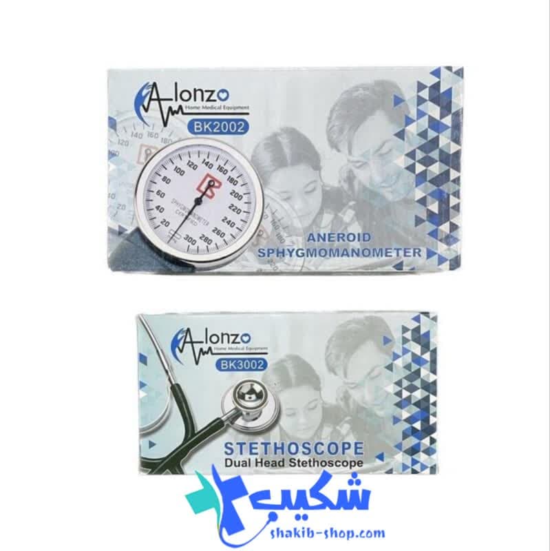 فشارسنج عقربه ای آلونزو مدل BK2002 به همراه گوشی — تصویر ۸