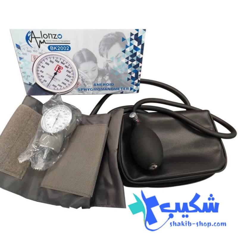 فشارسنج عقربه ای آلونزو مدل BK2002 به همراه گوشی — تصویر ۶