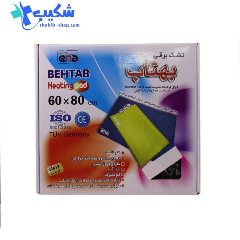 تشک برقی بهتاب مدل (T680) 60*80 — تصویر ۴