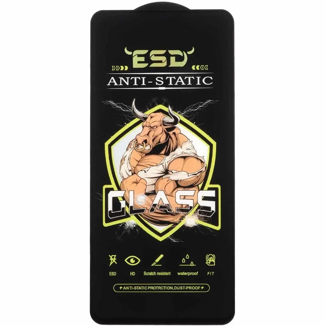 گلس گوشی Redmi Note 9S / Redmi Note 9 Pro / Redmi Note 9 Pro Max / Mi 10T / Mi 10T Pro / Mi 10T Lite / Poco X3 / Poco X3 Pro / Poco X3 NFC شیشه ای Bullfight بولفایت سری آنتی استاتیک Anti Static ESD او — تصویر ۳