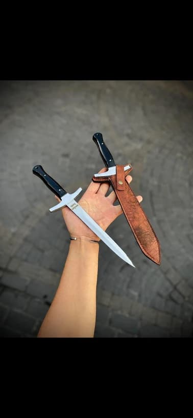 خنجراسکاتلندی تیغه فنر سرداری — تصویر ۲