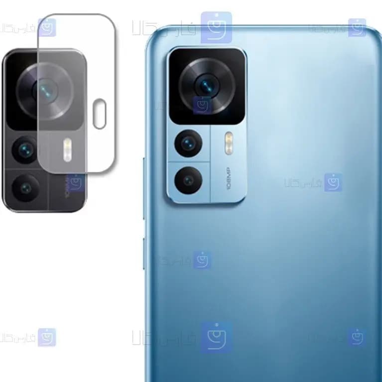 محافظ لنز گوشی Xiaomi 12T Pro مدل شیشه ای — تصویر ۲