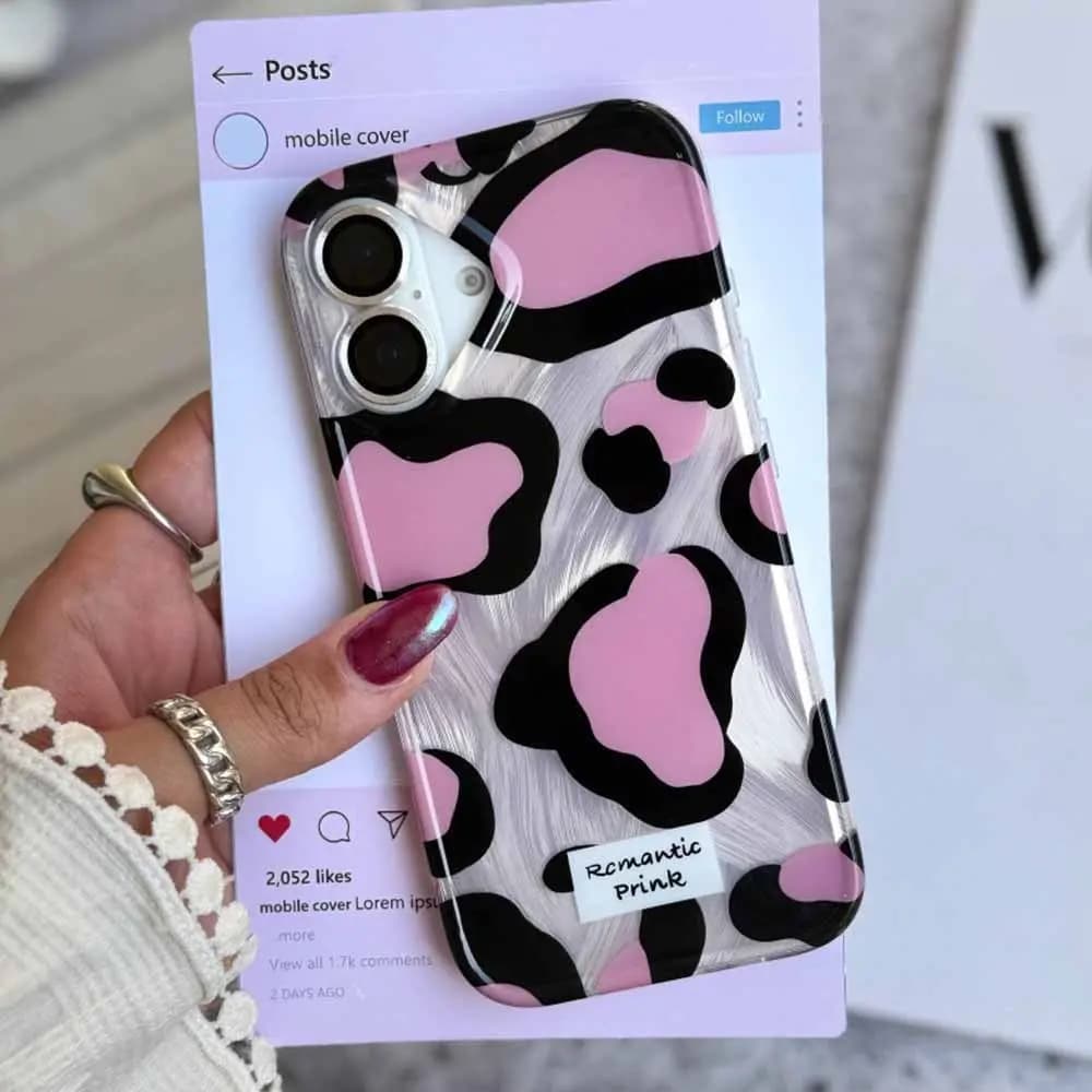 قاب پلنگی Romantic Pink مناسب برای گوشی موبایل شیائومی ردمی Xiaomi Redmi Note 11S / Note 11 4G / Note 11 Pro / Note 12 4G / Note 12 Pro 4G / Note 13 4G / Note 13 Pro 4G / Note 14 4G / Note 14 Pro 4G / — تصویر ۲