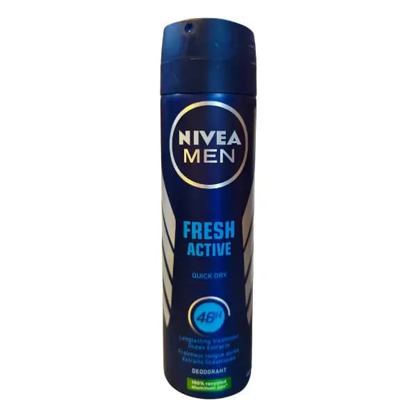 اسپری ضدتعریق مردانه نیوا Fresh Active 150ml – آلمانی — تصویر ۶