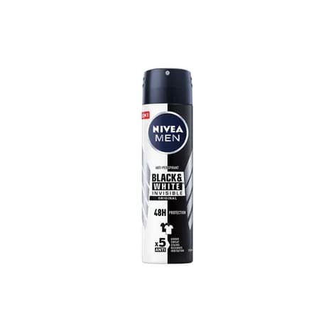 اسپری ضد تعریق مردانه نیوا BLACK WHITE ORIGINAL 150ml – آلمانی — تصویر ۳