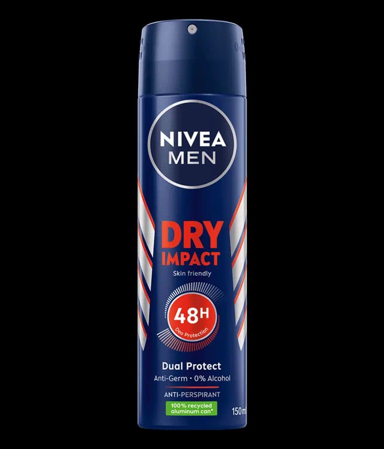 اسپري مردانه نیوا مدل DRY IMPACT 150ml – آلمانی — تصویر ۶