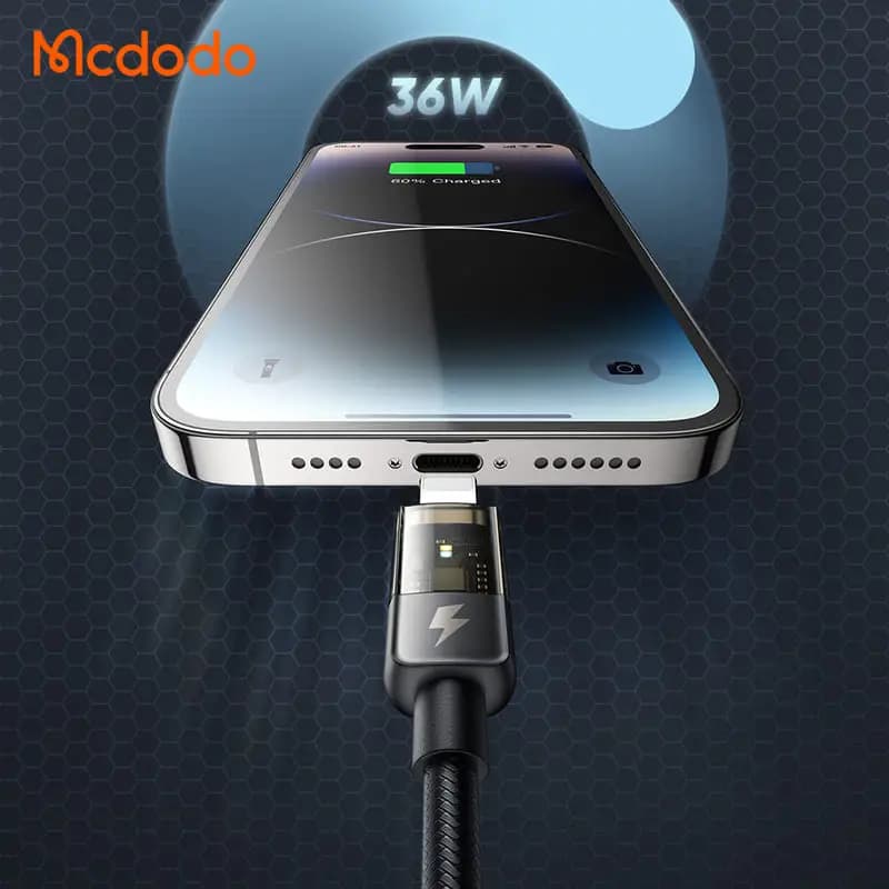 کابل شارژ هوشمند لایتینینگ مک دودو مدل CA-3160 — تصویر ۳