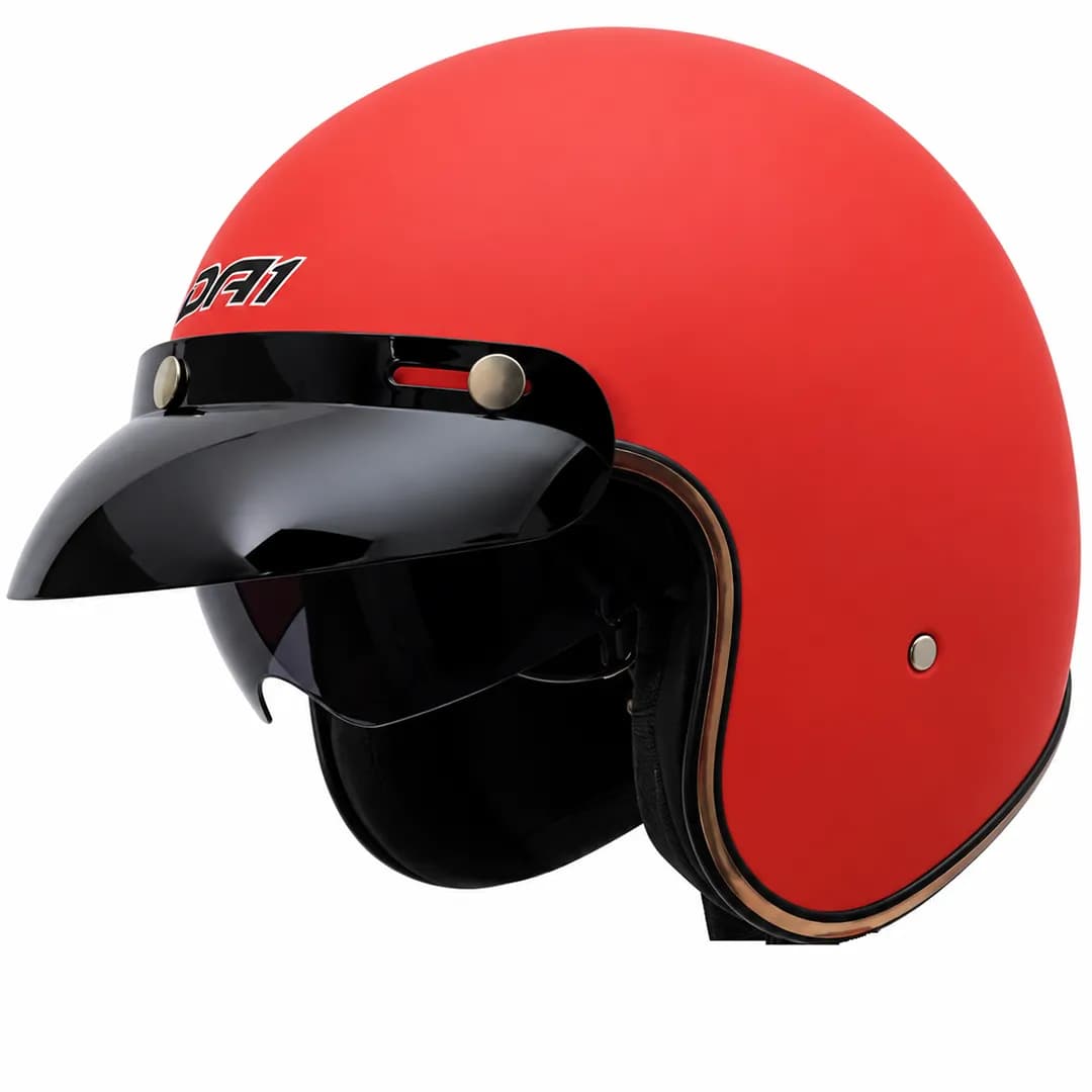 کلاه کاسکت وسپایی دی ای وان مدل 404MATT RED